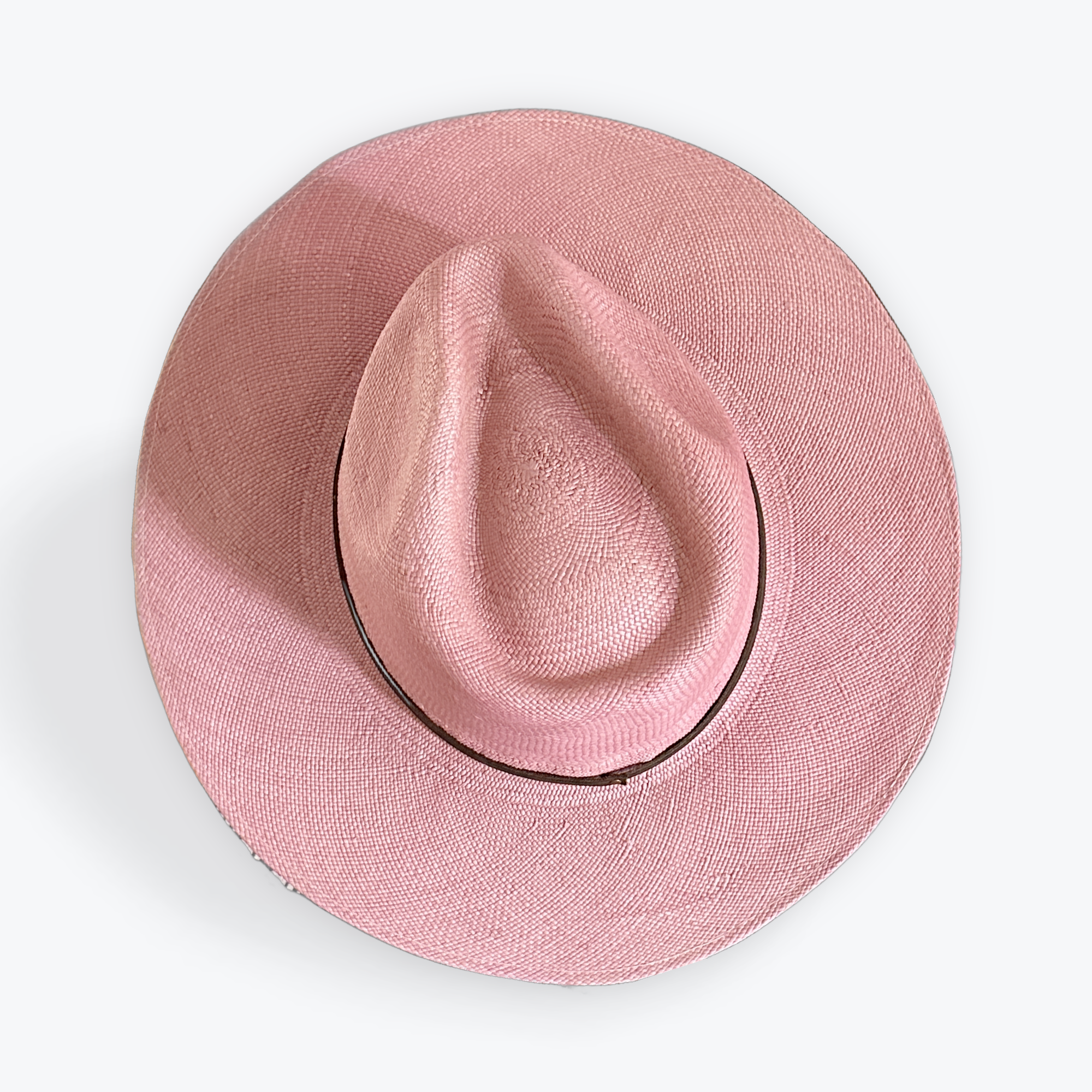 PINK LARGE BRIM STRAW HAT, AS SEEN ON THE TODAY SHOW