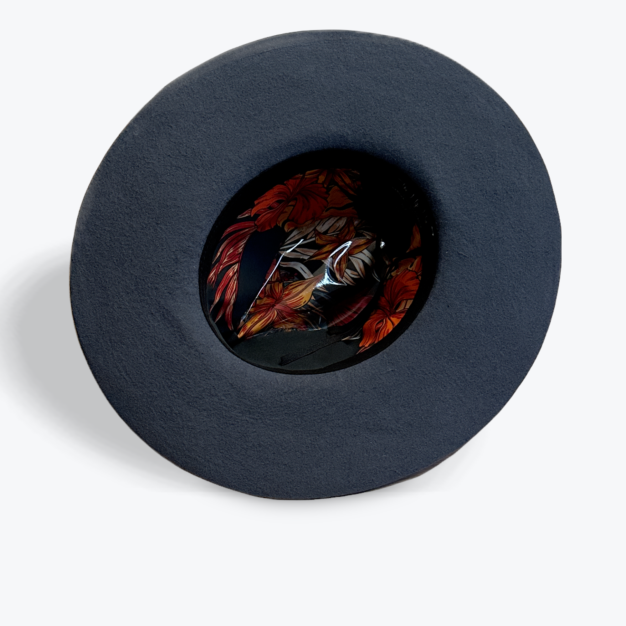 WIDE BRIM WOOL FEDORA