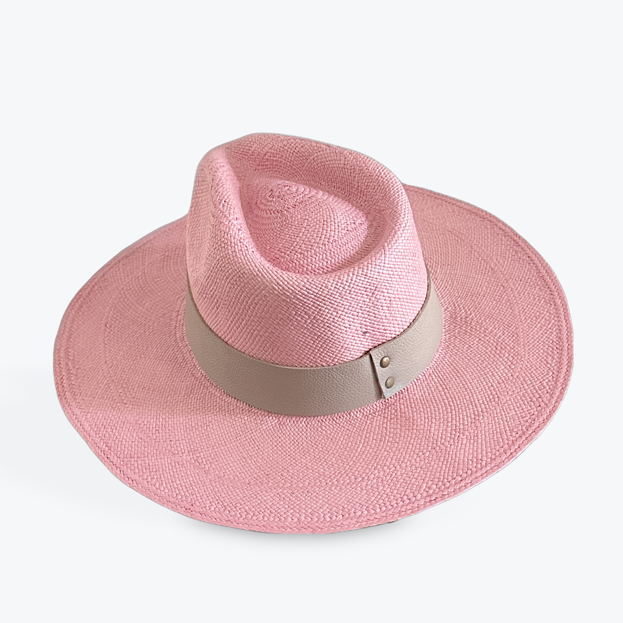 PINK LARGE BRIM STRAW HAT, AS SEEN ON THE TODAY SHOW