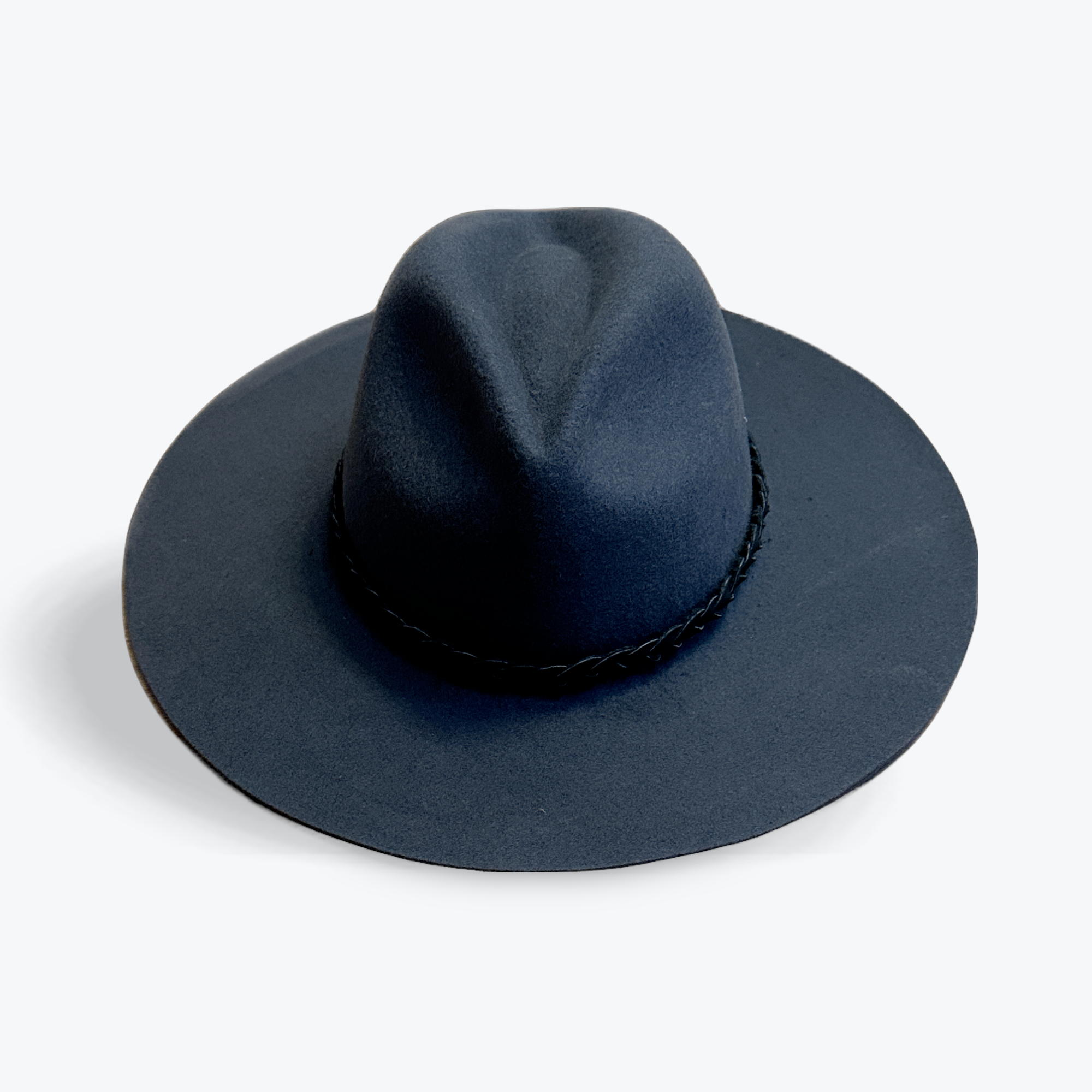 WIDE BRIM WOOL FEDORA