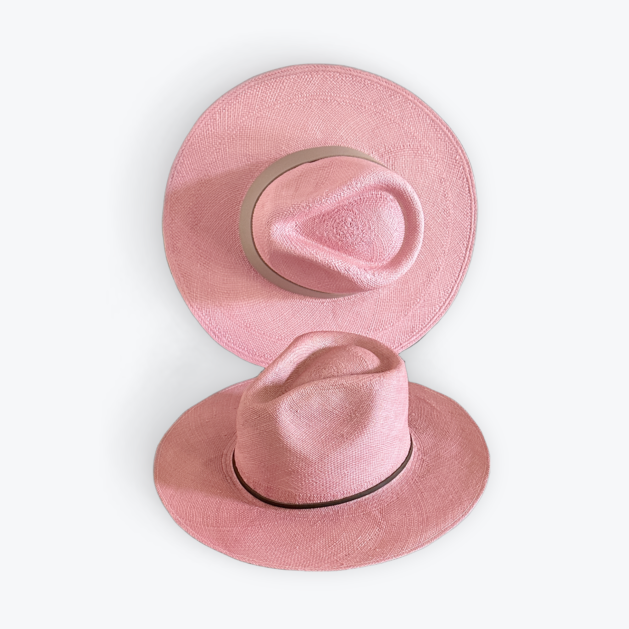 PINK LARGE BRIM STRAW HAT, AS SEEN ON THE TODAY SHOW