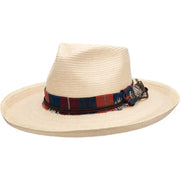 Biltmore Caliber - Wide Brim Straw Fedora Hat