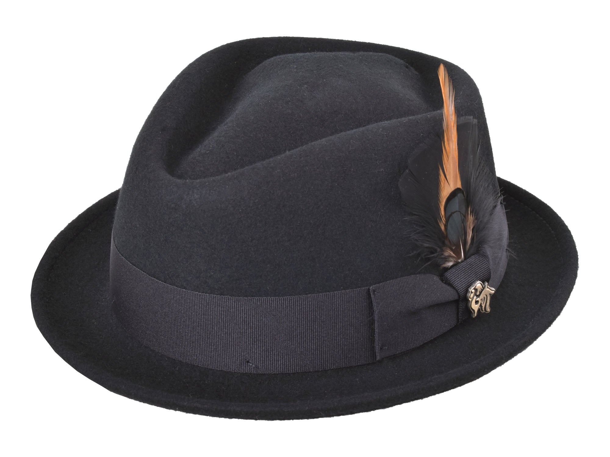 Diamond Stingy Men's Wool Felt Fedora