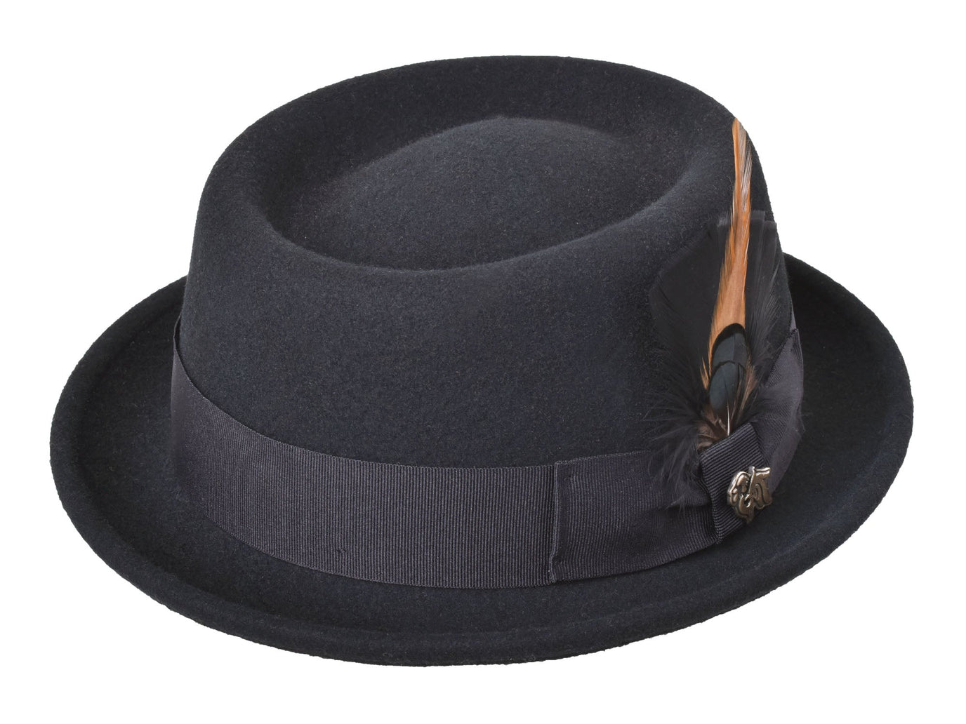 Wool Felt Classic Hat Pork Pie Stingy