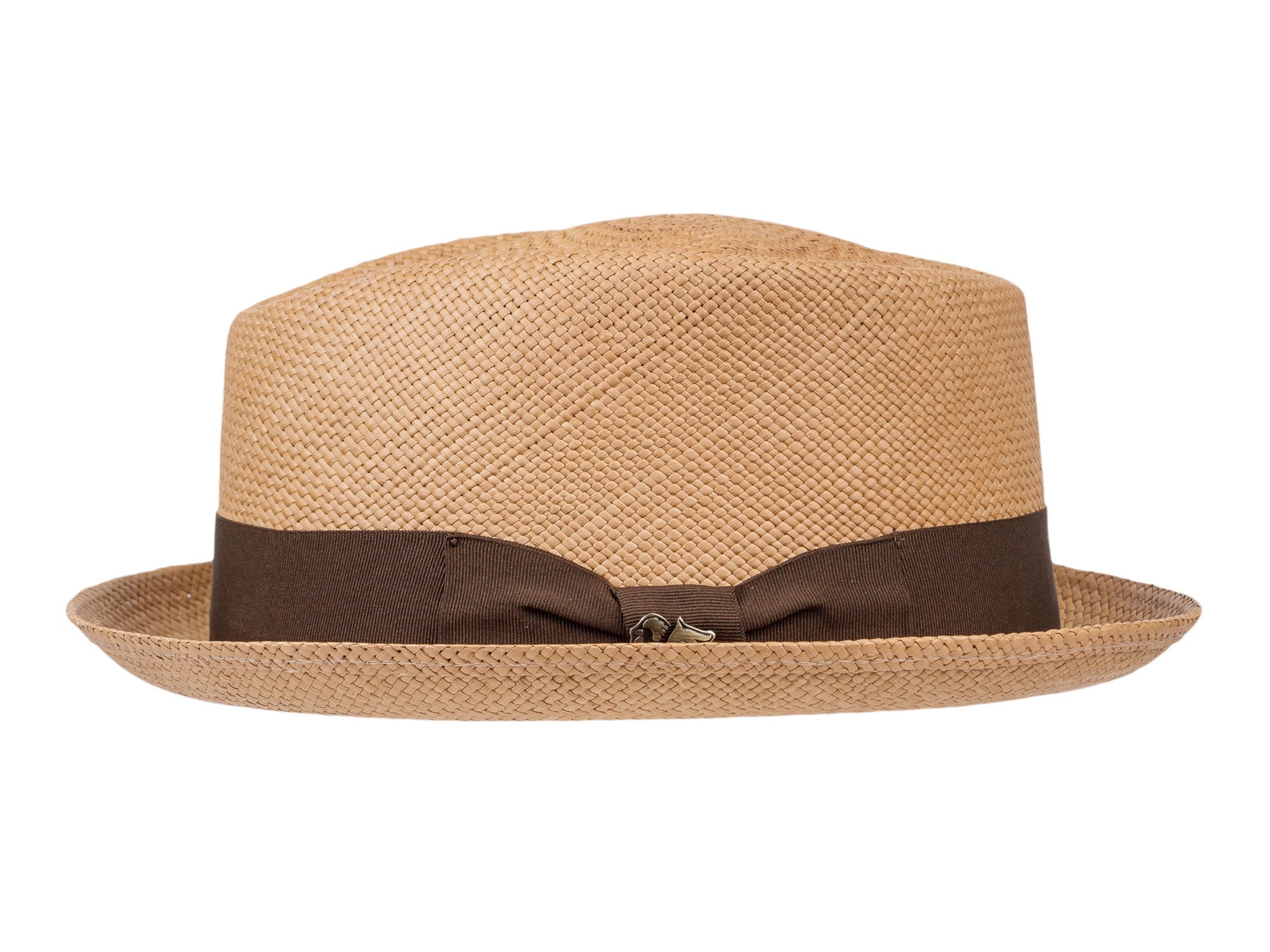 Diamond Trilby Panama Hat - Handwoven