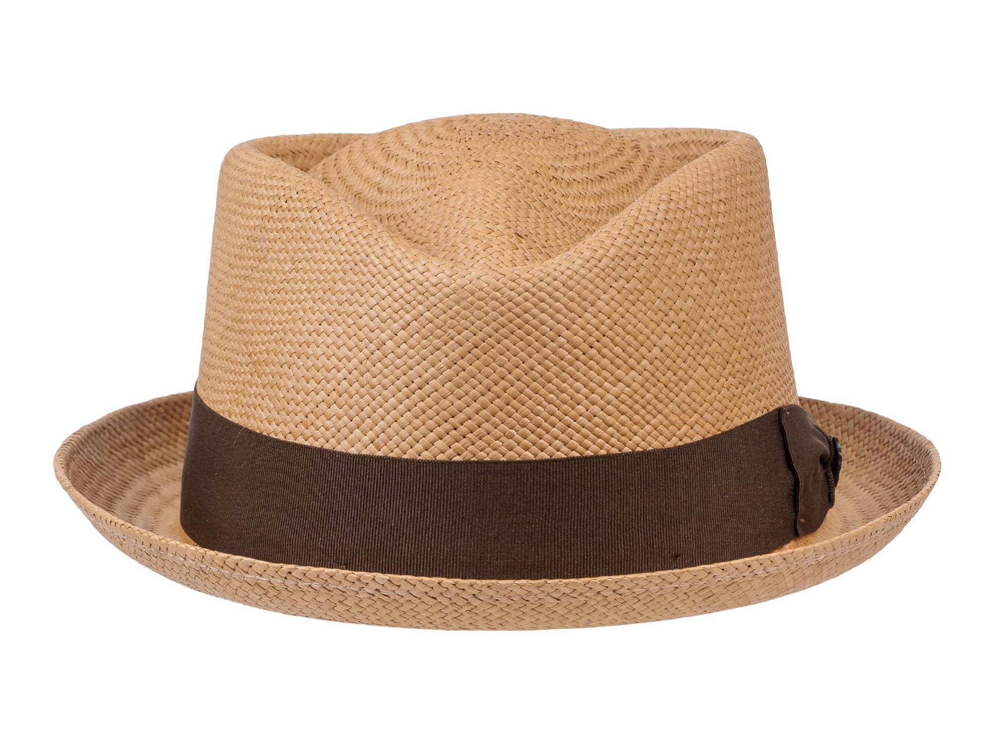 Diamond Trilby Panama Hat - Handwoven