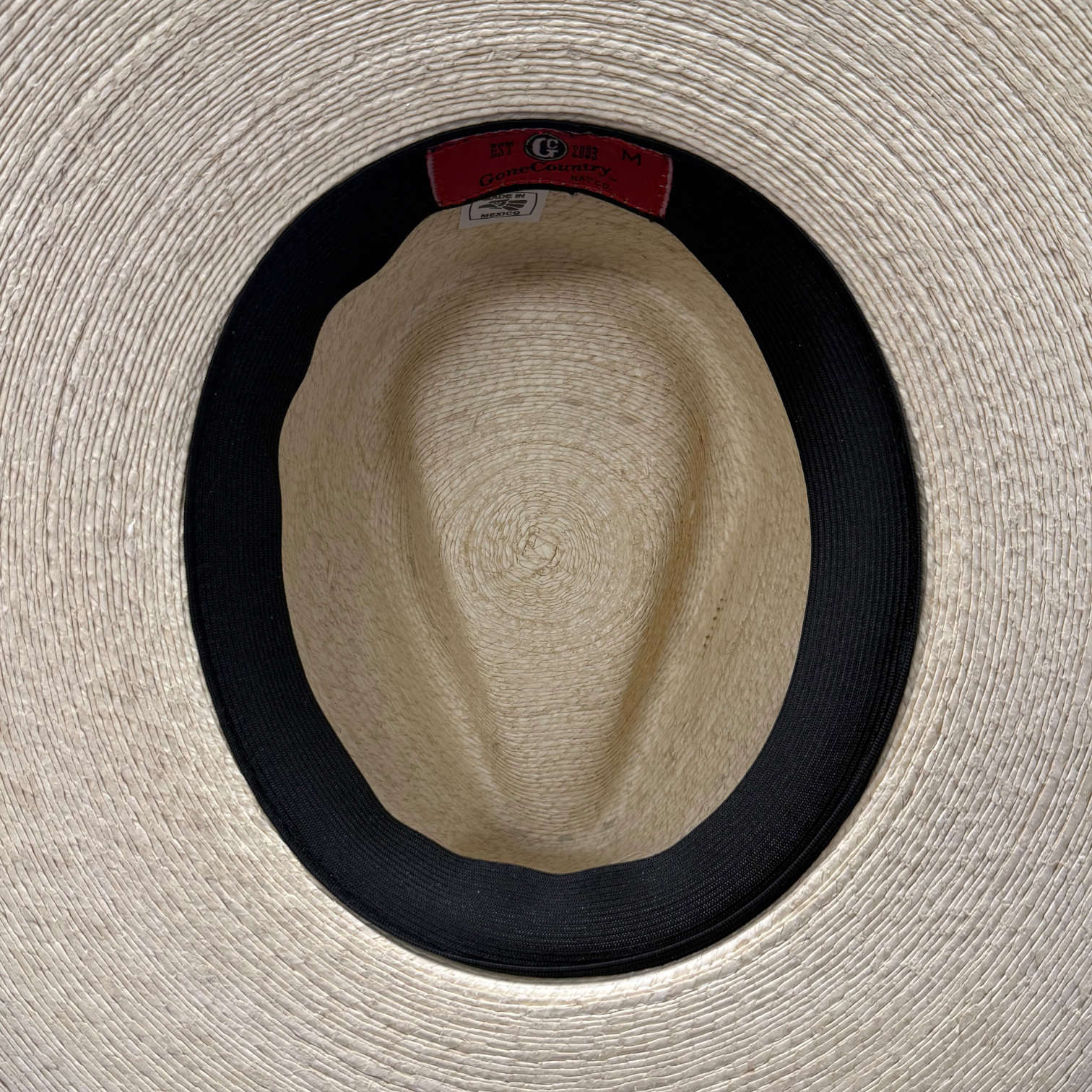 DRIFTER WHITE PALM STRAW 100