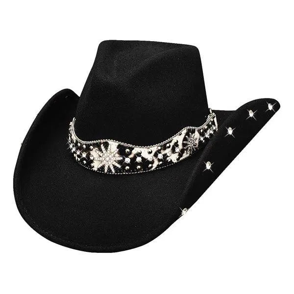 Bullhide Euphoria - Shapeable Wool Felt Cowgirl Hat (Closeout)