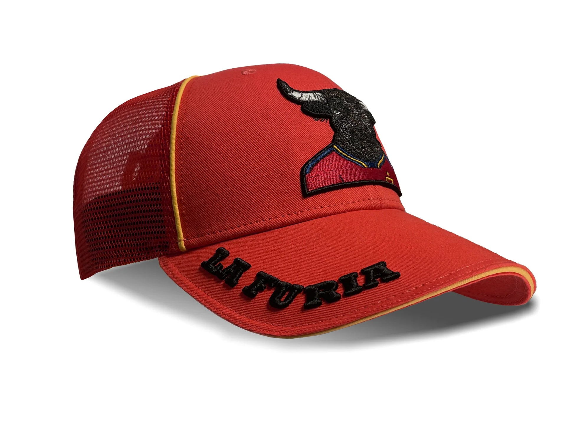 La Furia Roja Spain 2026 World Cup Trucker Hat - Side