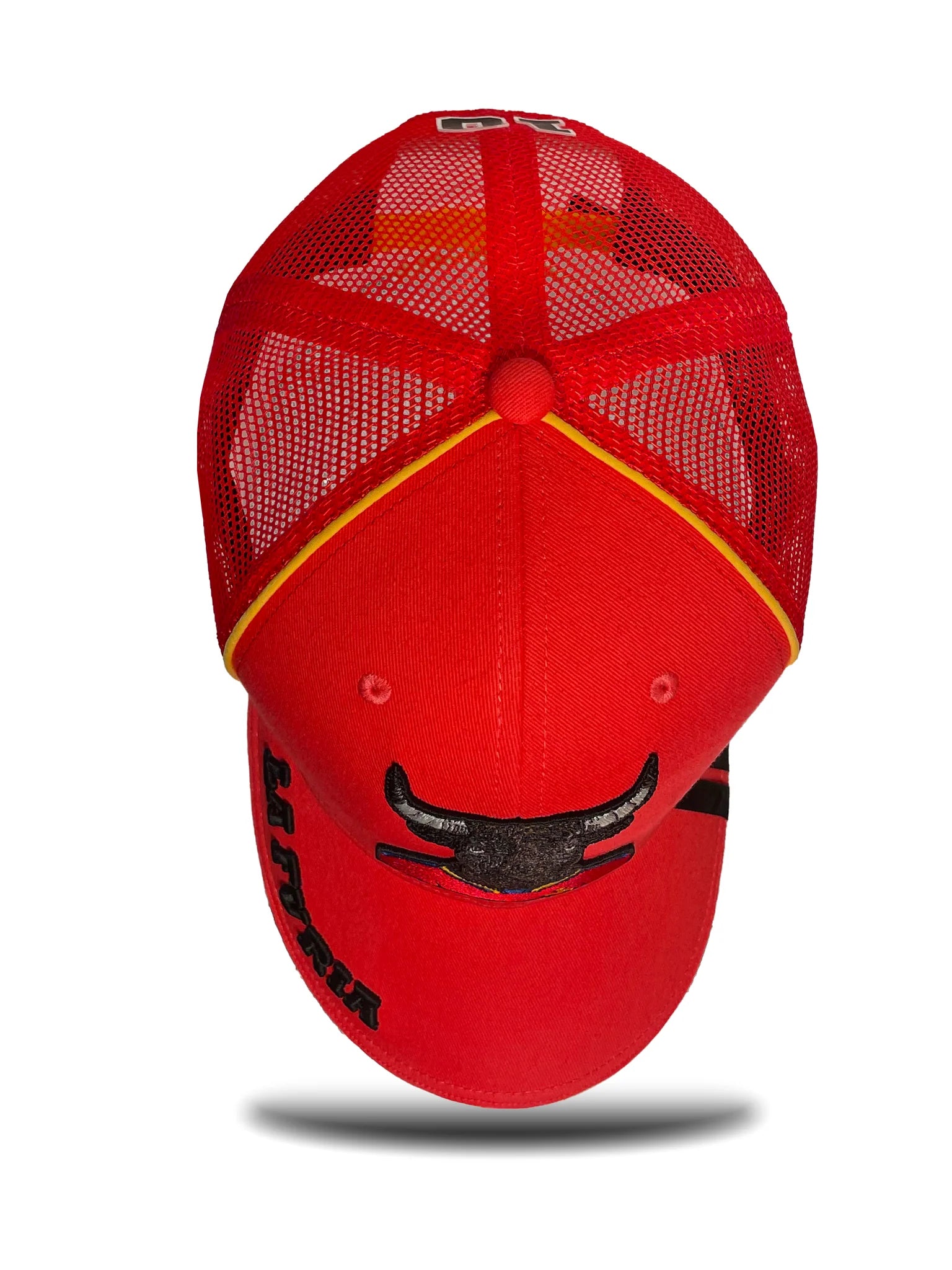 La Furia Roja Spain 2026 World Cup Trucker Hat - Detail