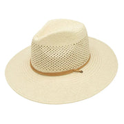 Peter Grimm Colombia - Wide Brim Straw Fedora Hat