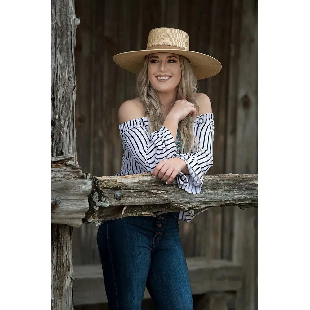 Charlie 1 Horse Vaquera - Straw Cowgirl Hat (Closeout)