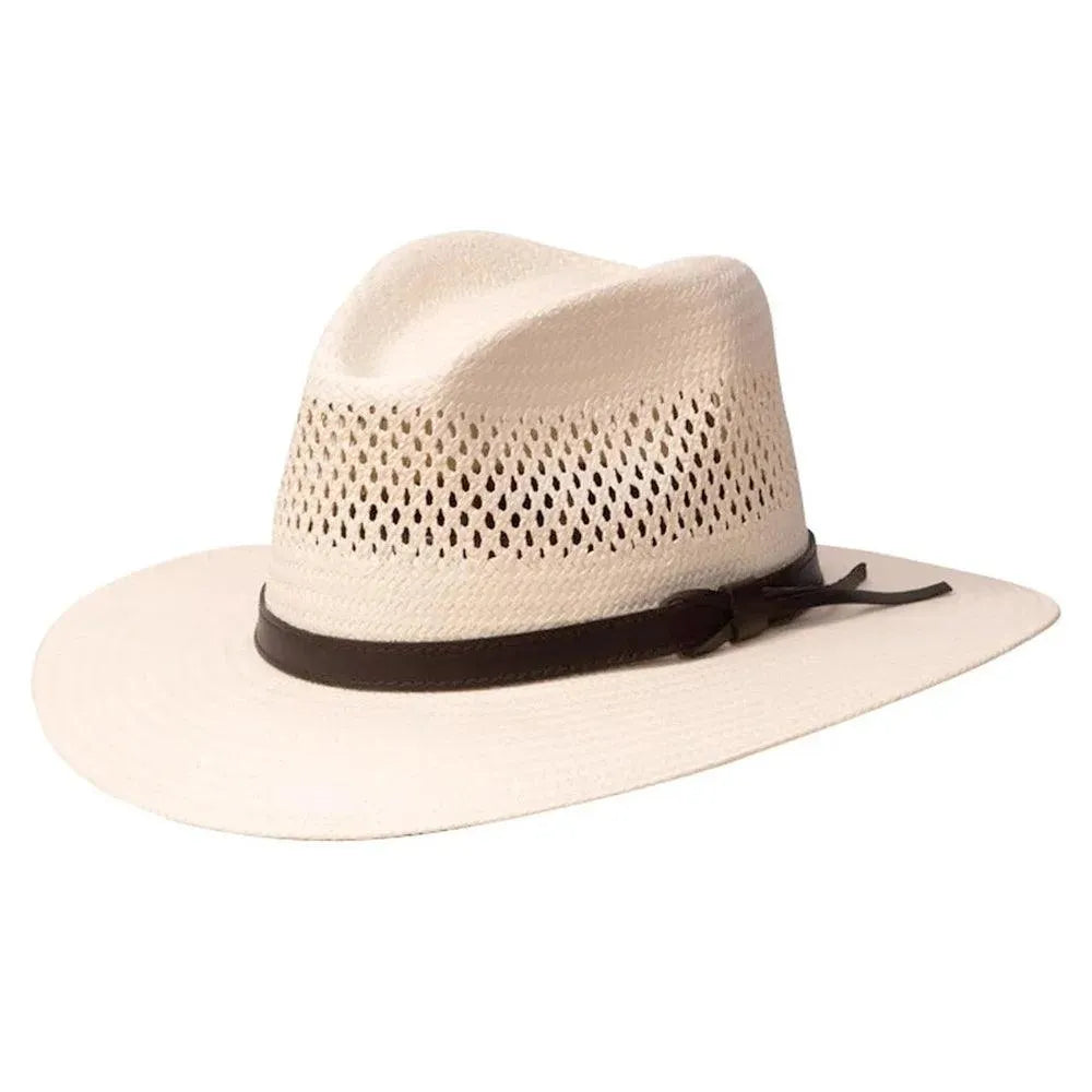 Stetson Digger – UPF 50+ Panama Straw Fedora Sun Hat